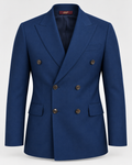 Tailored fit AV1 suit (pure S150’ wool) Blue navy