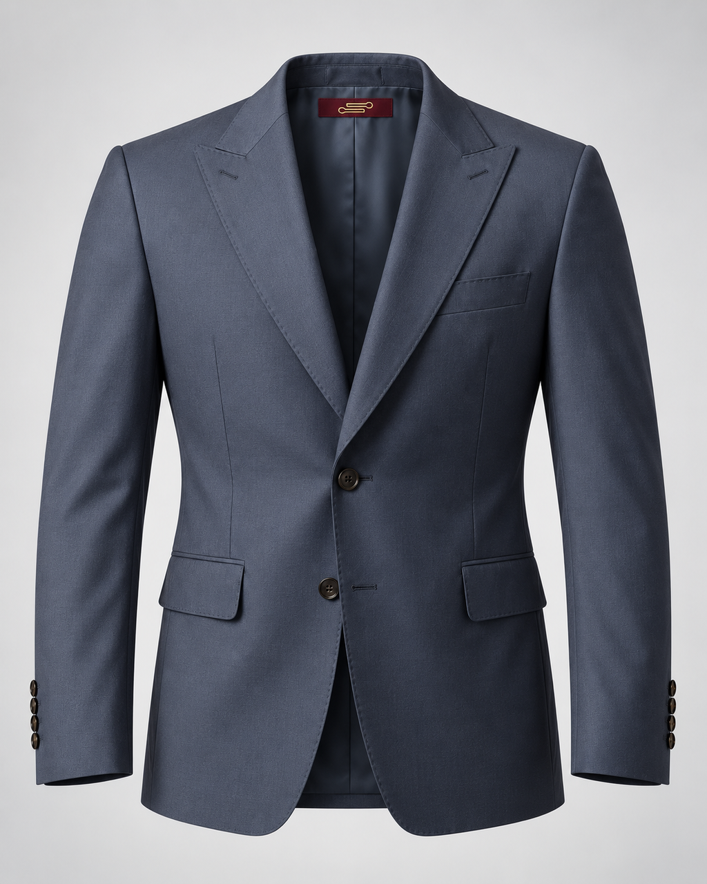 Tailored fit AV1 suit (pure S150’ wool) DARK GREY
