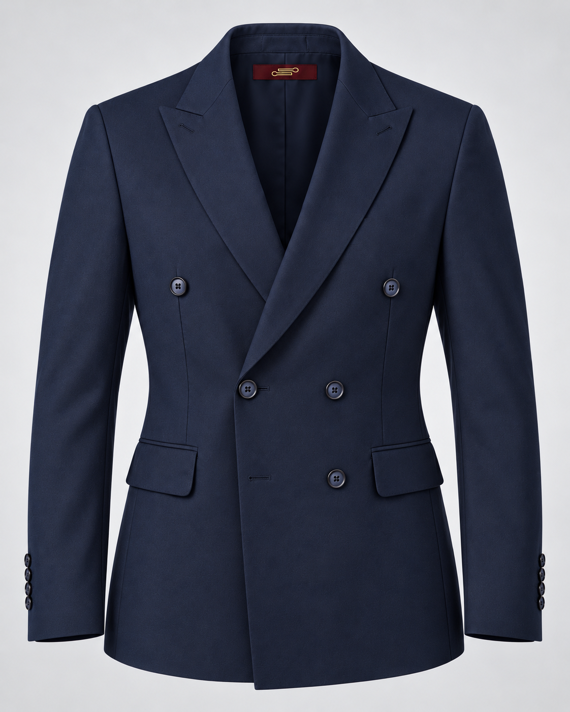 Tailored fit AV1 suit/NAVY BLEU