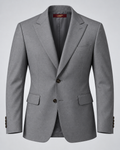 Tailored fit AV1 suit (pure S150’ wool) GREY