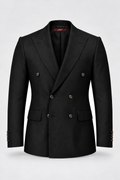 (pure S150’ wool) BLACK