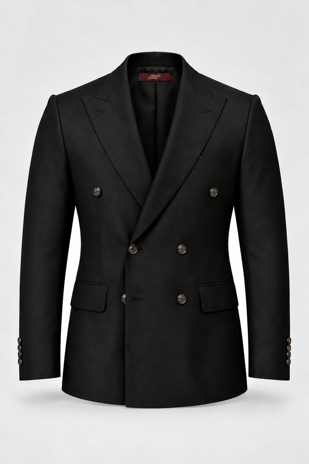 (pure S150’ wool) BLACK
