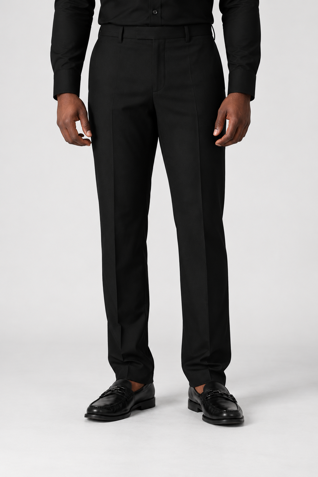 (pure S150’ wool) BLACK