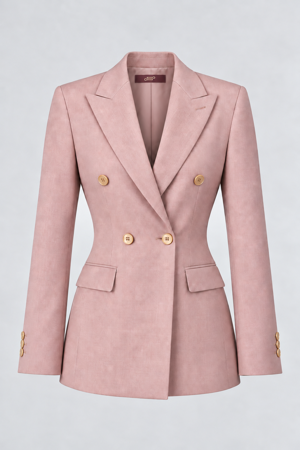 Tailored fit AV1 suit PINK
