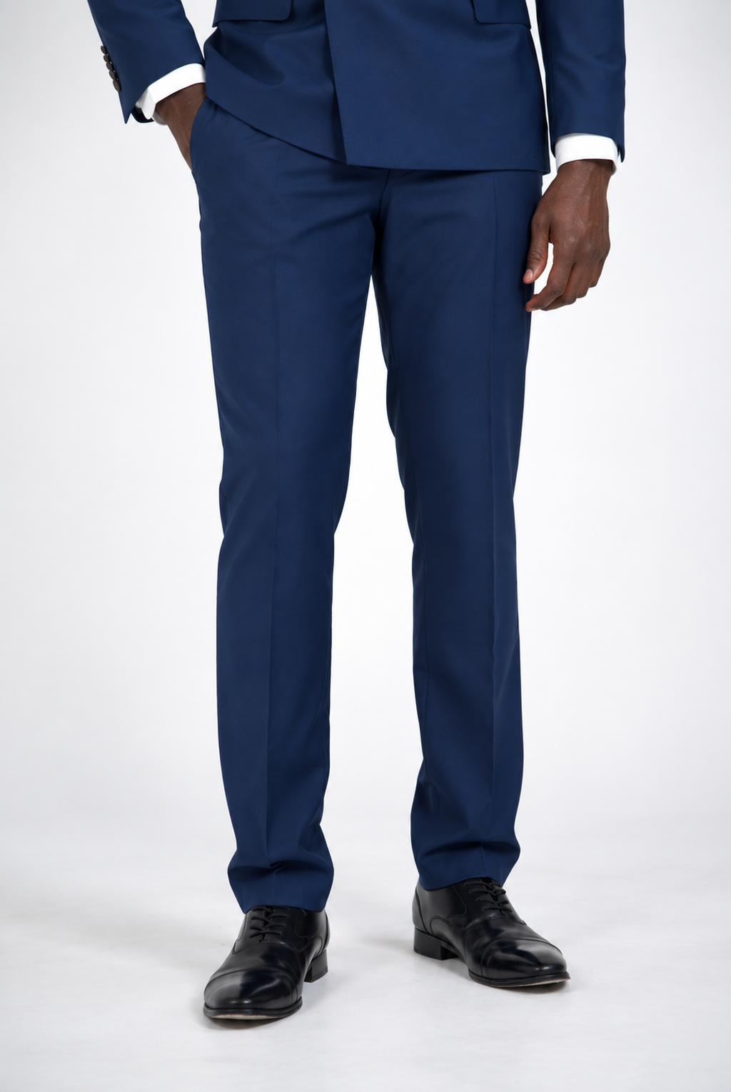 Tailored fit AV1 suit (pure S150’ wool) Blue navy