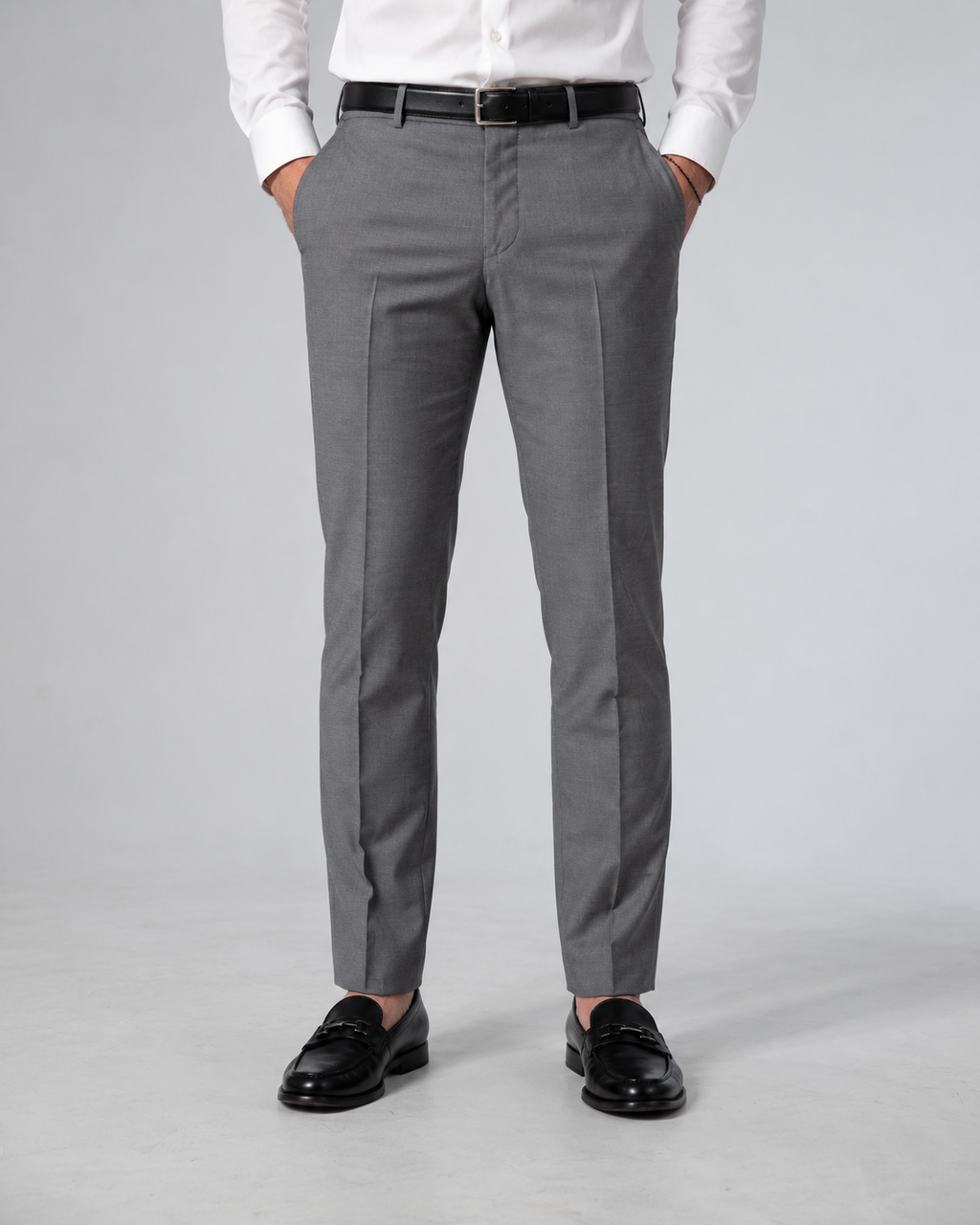 Tailored fit AV1 suit (pure S150’ wool) GREY
