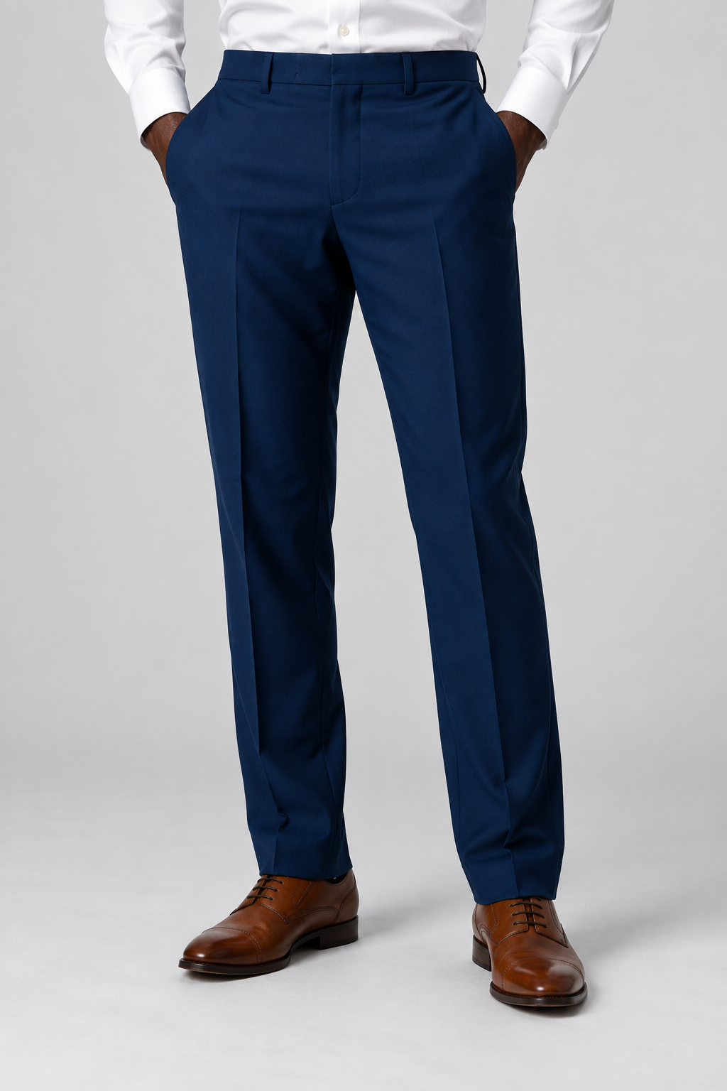 Tailored fit AV1 suit NAVY BLEU