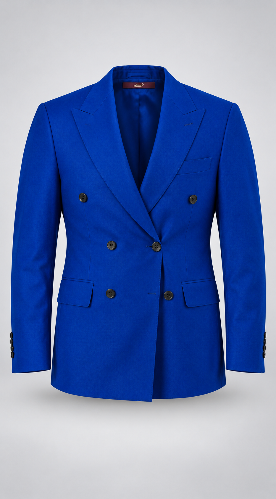 Tailored fit AV1 suit  (pure S150’ wool) BLEU