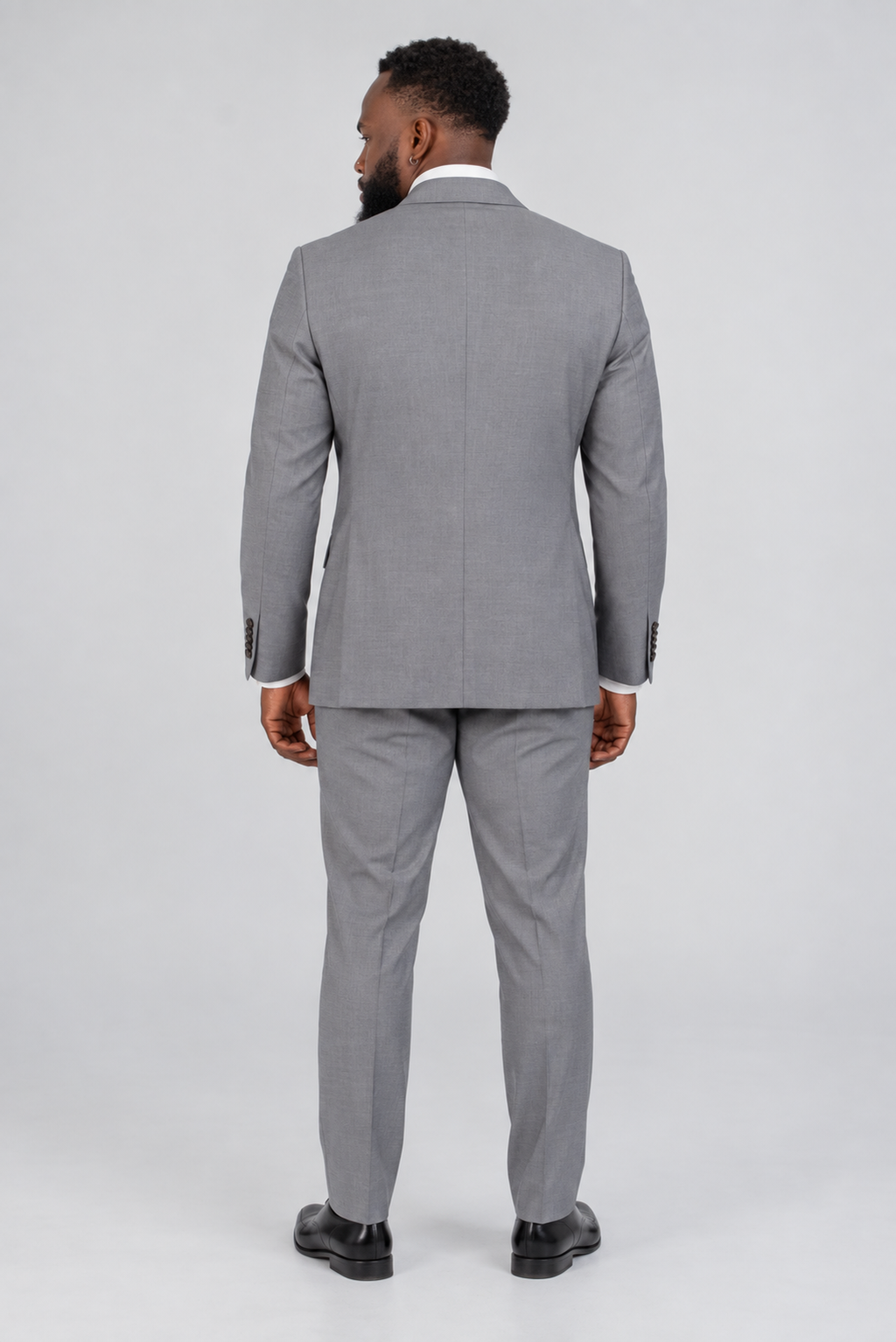 Tailored fit AV1 suit (pure S150’ wool)/GREY
