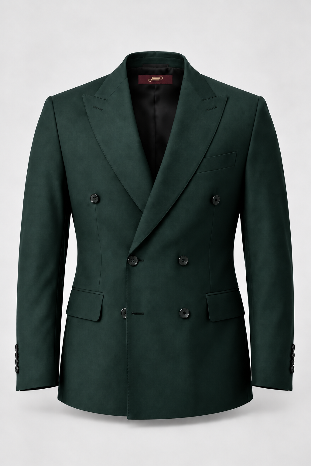 Tailored fit AV1 suit/GREEN (pure S150’ wool)
