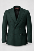 Tailored fit AV1 suit/GREEN (pure S150’ wool)