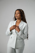 Tailored fit AV1 suit/Light Blue