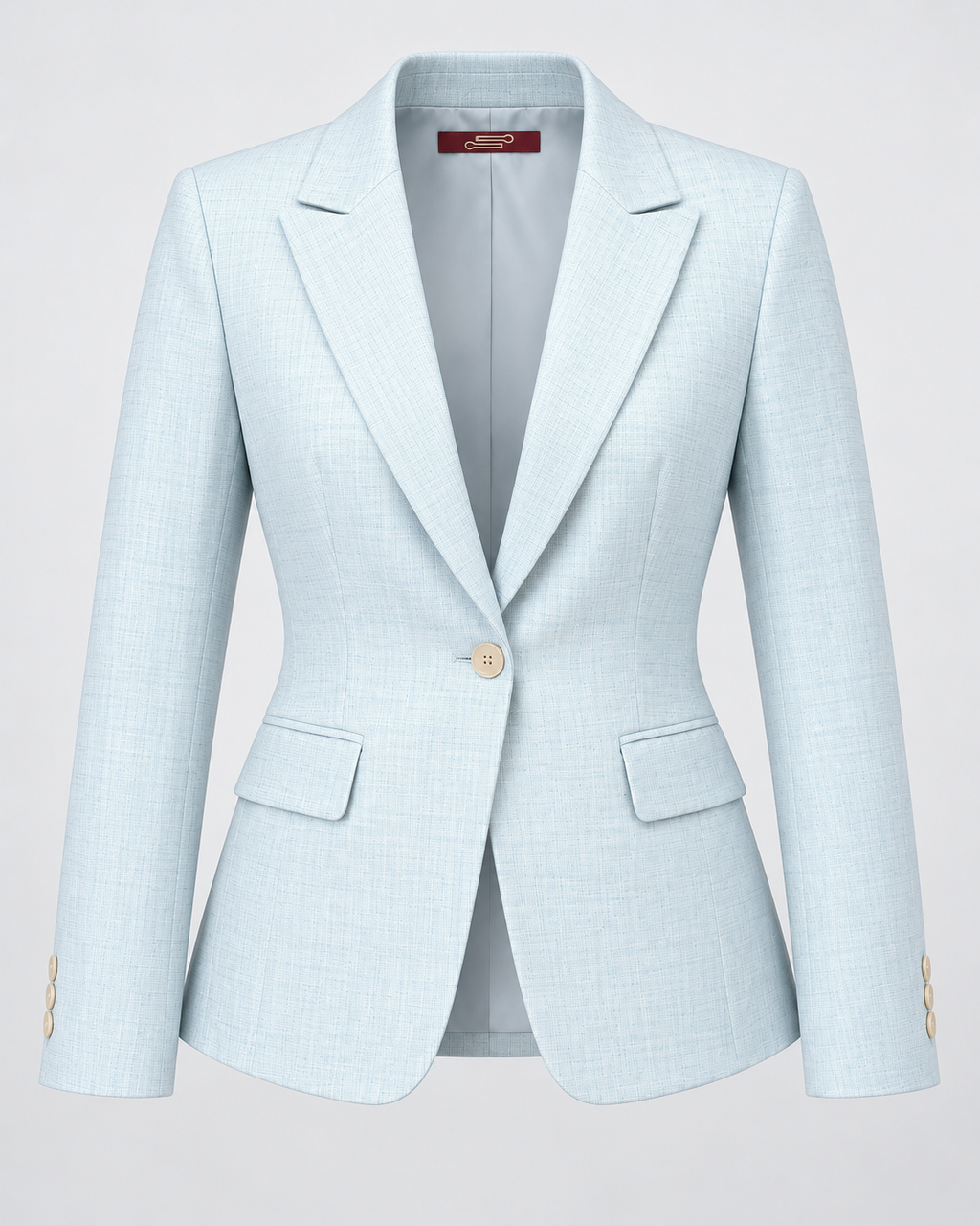 Tailored fit AV1 suit Light Blue