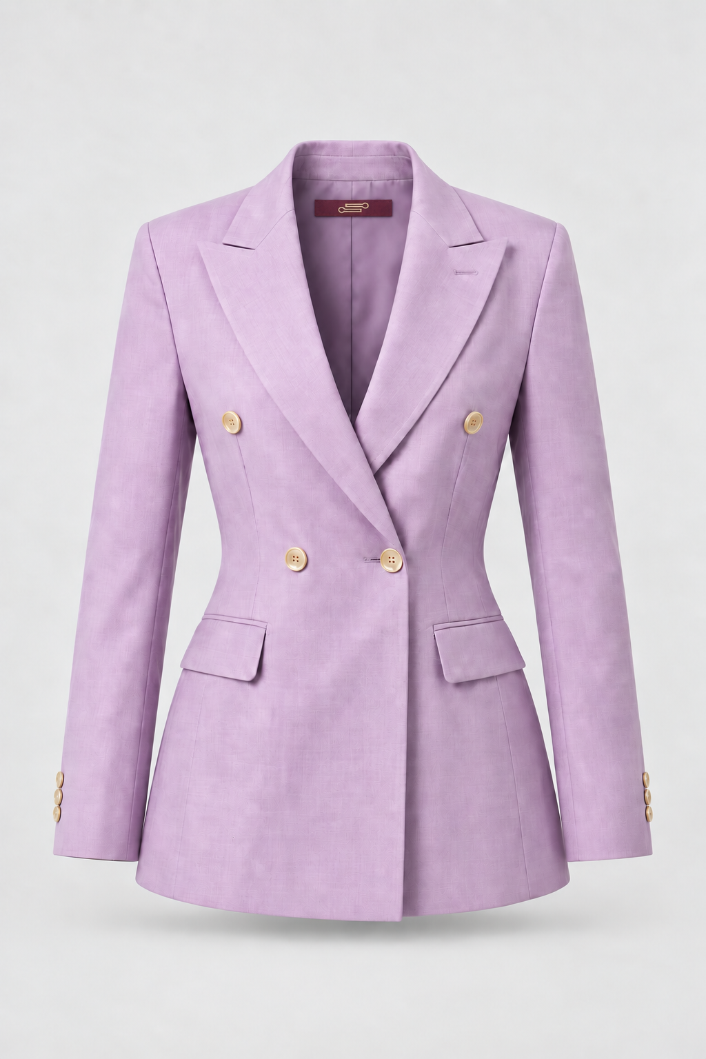 Tailored fit AV1 suit /purple