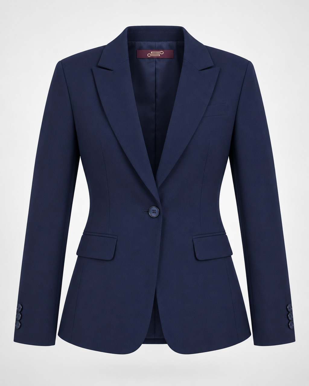 Tailored fit AV1 suit/NAVY Blue